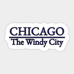 Chicago - The Windy City - Illinois Sticker